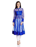 Iti Women's Silk Anarkali Kurta